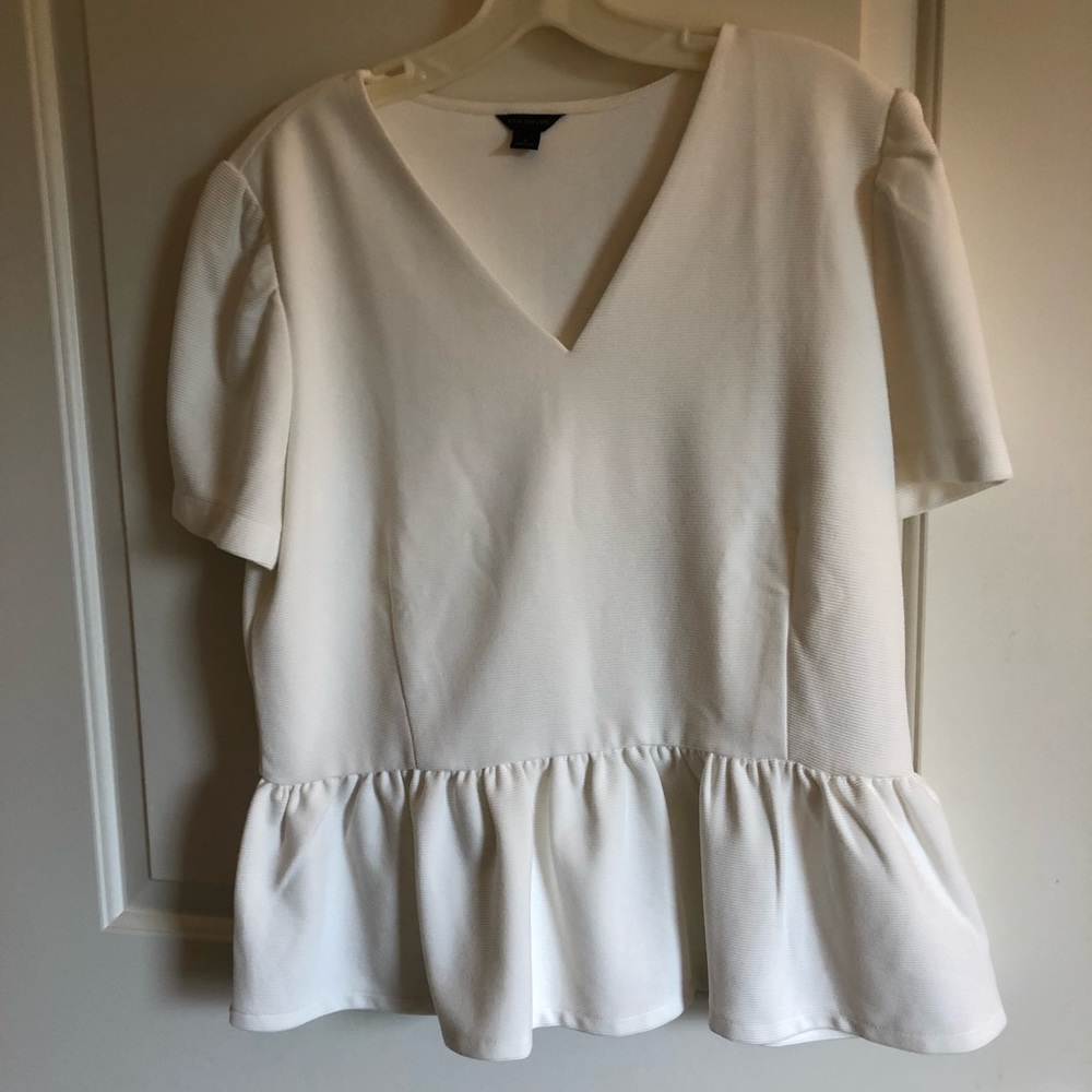 Ann Taylor peplum top